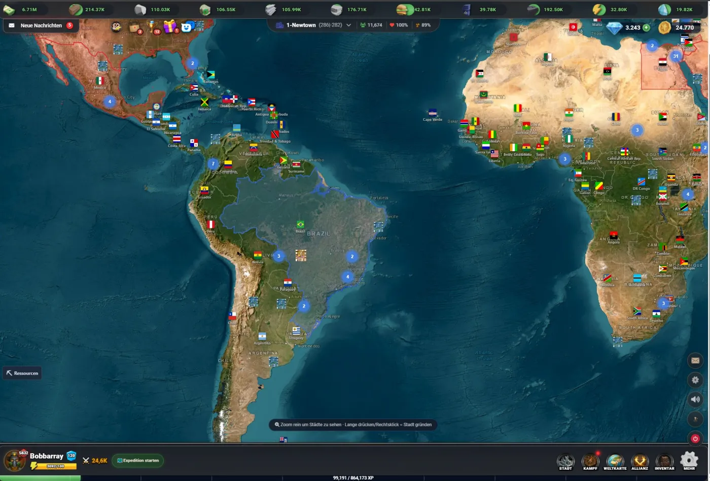 One world. Thousands of players.